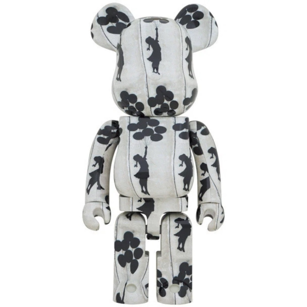 Flying Balloons Girl 1000% Bearbrick Be@rbrick Banksy Medicom Toy Rare
Limited